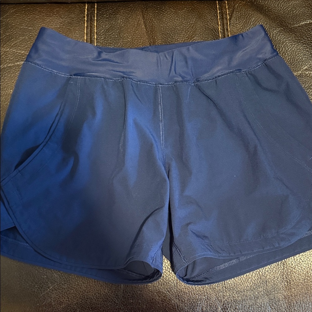 Lands' End Women's Navy Athletic Shorts